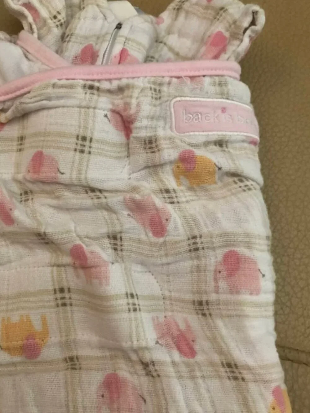 Halo Sleepsack and Swaddle Muslin Size S